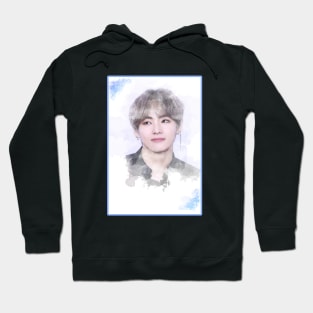 Bts Tae watercolor - BTS Army kpop gift BT21 Hoodie